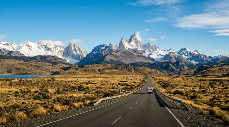 Ruta de Punta Arenas a Torres del Paine en auto